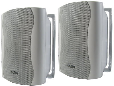 2 wege Monitor Boxen Wandhalterung Lautsprecher Bistro Bar Studio Praxis C40 WS
