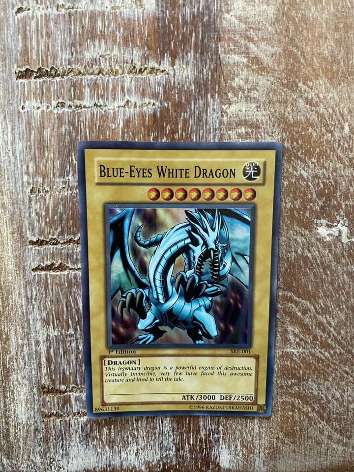 Blue Eyes White Dragon 1st Edition SKE-001, Original Deck, One owner