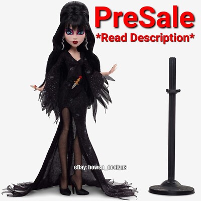 ELVIRA Mistress of the Dark Statue Static Six Mezco
