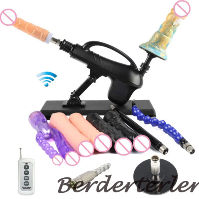 New Sex Machine for Woman Adjustable Masturbating Pumping Gun Sex Love Machine