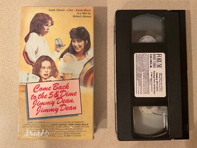 Come Back to the 5 & Dime Jimmy Dean, Jimmy Dean (VHS, 1989) Cher, Sandy Dennis