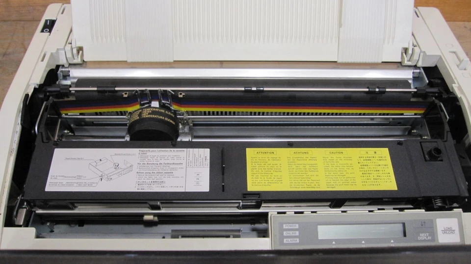 FUJITSU DL4400 PARALLEL SERIAL 9 PIN DOT MATRIX IMPACT PRINTER -   £195 + VAT - Image 3 of 4