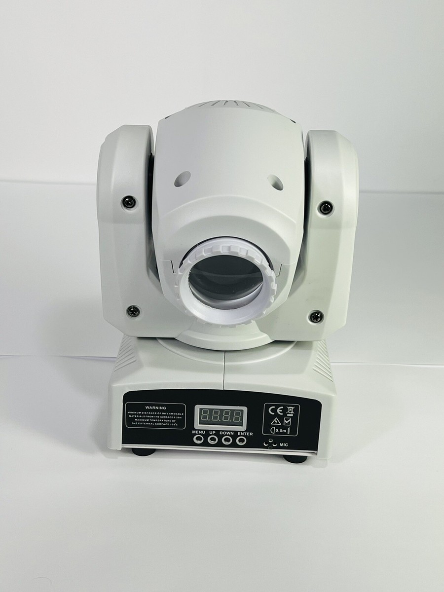 White Uking LED 30W Moving Head Light LED Spot Color Gobos Light