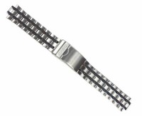 Casio Collection Ersatzband Uhrenarmband Edelstahl Silbern MTP-1222