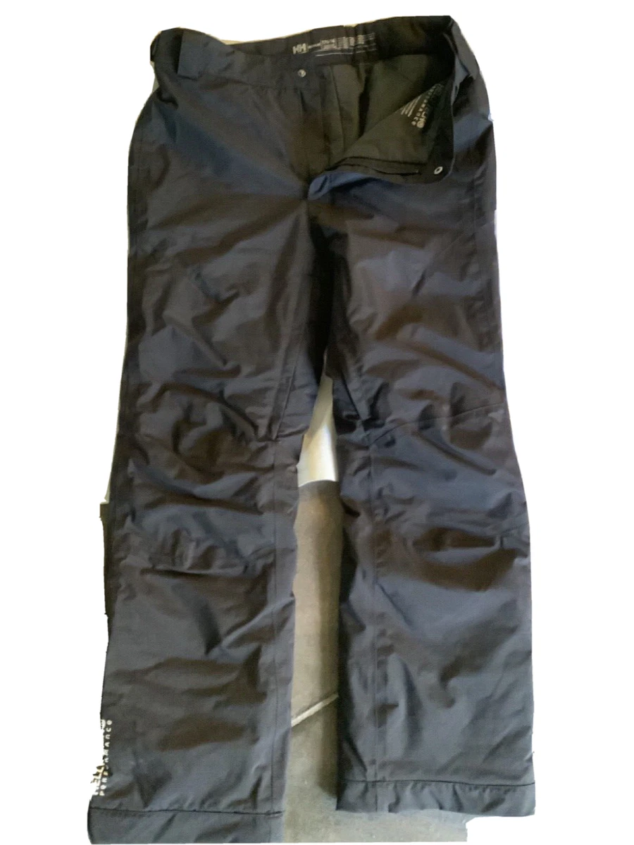 Helly Hansen Youth Ski Pants size 176 16 reg black Tech perform insulated