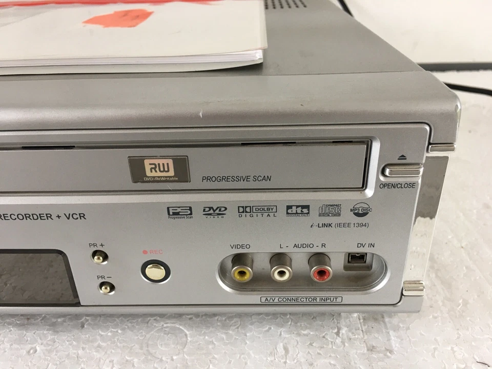 DAEWOO DF-7100 DVD- /VHS-Videorecorder Kombigerät inkl. BDA - vom Händler - Bild 3 von 4