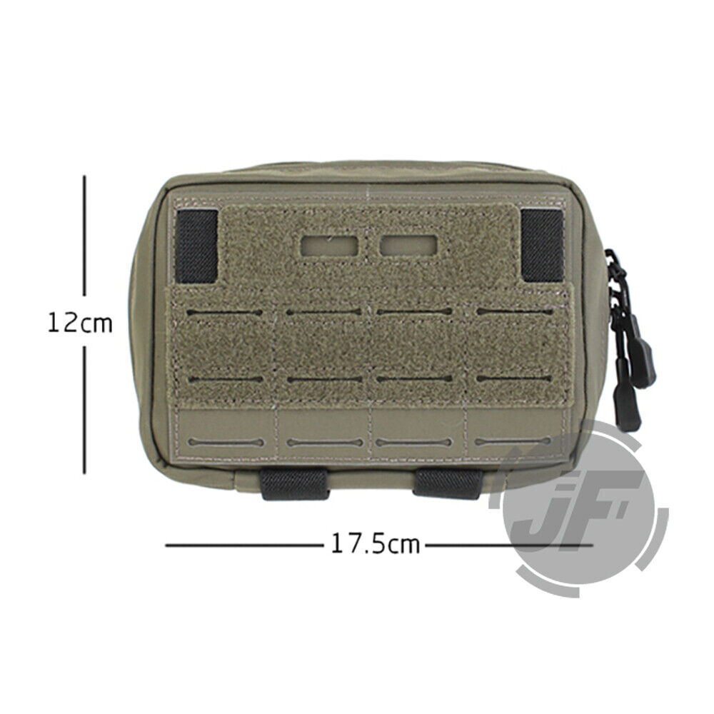Tactical MOLLE Admin Map Pouch Utility EDC Tool Organizer Storage Bag Kit  Pack