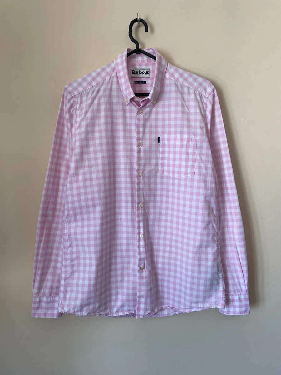 Barbour shirt cheap sizing