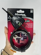 MASTER Lock PYTHON 6 FT Adjustable Locking Cable 8417D