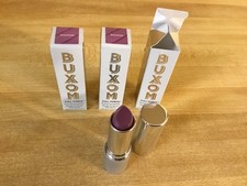 3 Buxom Full Force Plumping Lipstick - ROCKSTAR -(.12 Oz) Boxed