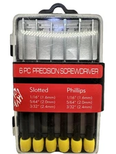 6pc Precision Small Phillips Flat Head Screwdriver Set Glasses Electronics Tool