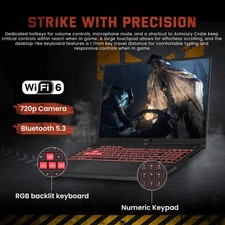 ASUS TUF Gaming A16 16 7445HS 4050 RTX 64GB 4096GB 16" LCD Gray FHD WUXGA WARRA