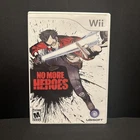 No More Heroes Nintendo Wii 2008 CIB TESTED