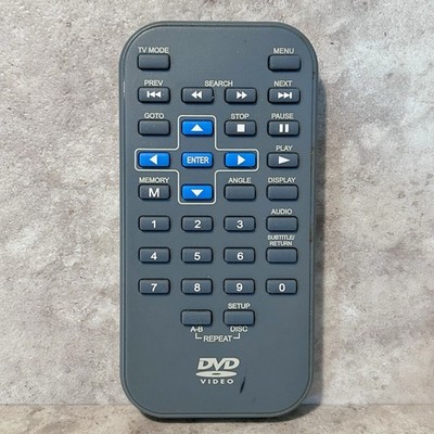 Trutech PVS125B Original Factory Portable DVD Player Remote Control For PVS125B