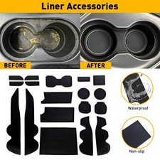 Liner Accessories Fits Toyota Tacoma 2016-2022 Cup Console Door Pocket Inserts Liner Accessories Fits Toyota Tacoma 2016-2022 Cup Console Door Pocket Inserts