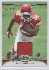 2013 Topps Prime Relics 53/170 Knile Davis #PR-KD 0o9