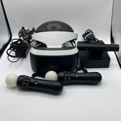 Sony PlayStation 4 PS4 Virtual Reality VR Headset White CFI-ZVR1 READ