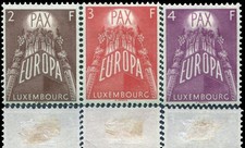 LUXEMBOURG "EUROPA 1957"  Yt:531/533 Sc:329/331 Mi:572/574   Neuf*/MH