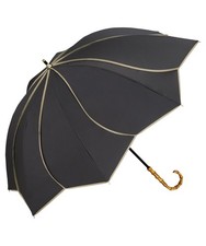 Parasol UVO Umbrella 8K Floral Black Blackout UV Protection 100 UPF50 New F/S