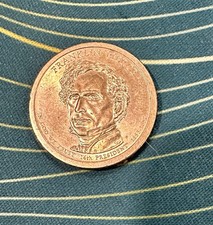 Franklin Pierce $1 Presidential Coin  - Limited Item
