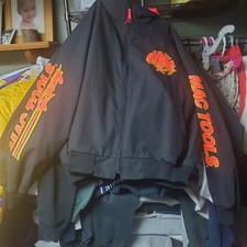 Vintage Mac Tools Racing Full Zip Jacket XXL Swingster Tag Double Sided Logo