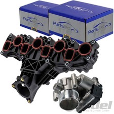 ANSAUGKRÜMMER mit DROSSELKLAPPE für 2.0 TDI AUDI A1 A3 8P A4 VW PASSAT B6,B7