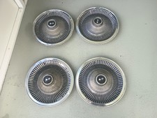 Oem Gm 1968-1973 Corvette. Set Of 4 Turbine Hubcaps Wheel Covers 15