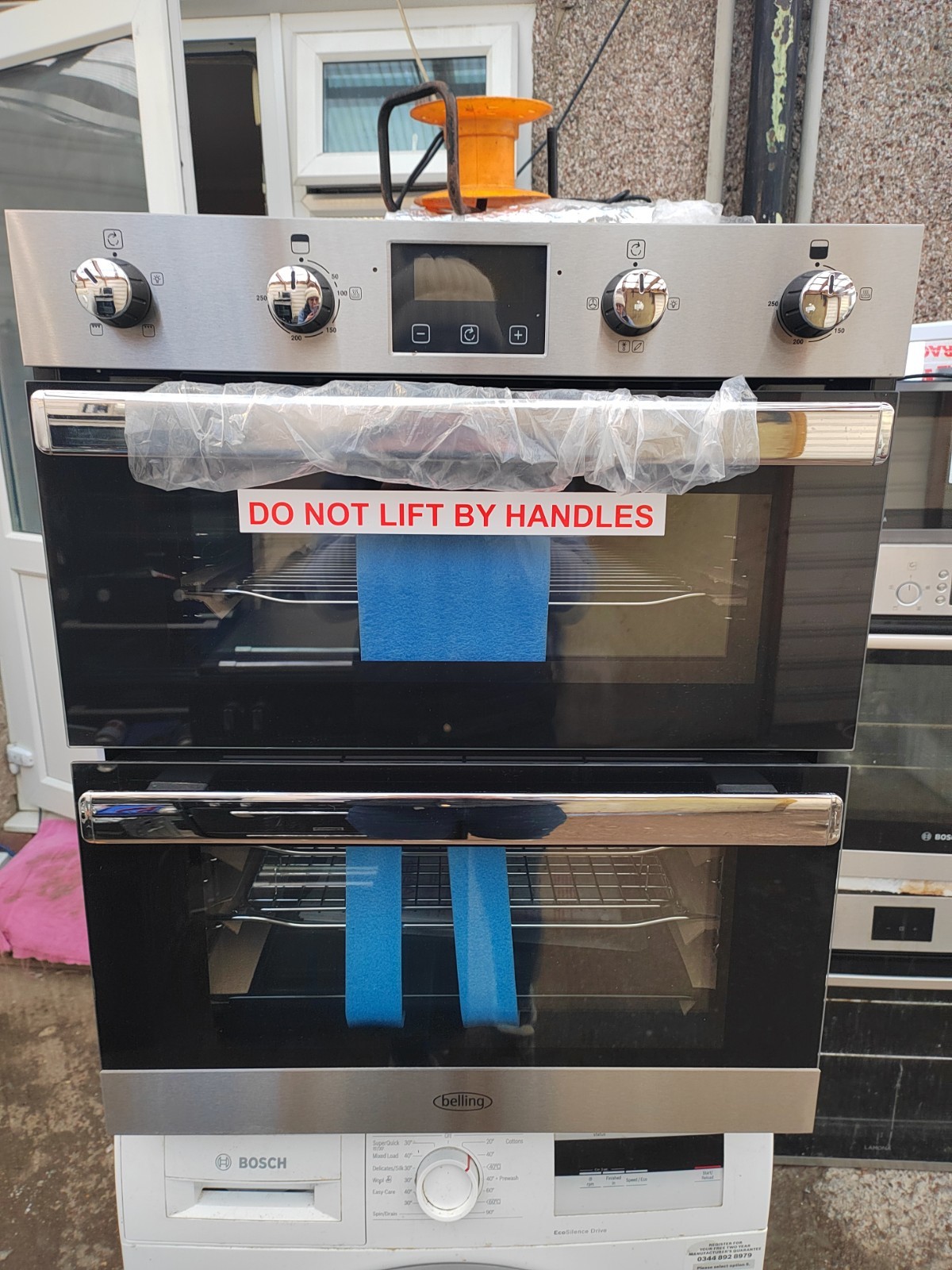 Belling BEL BI702FPCT STA Built Under Double Electric oven, Brand New