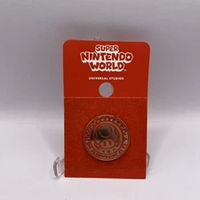 Super Nintendo World Mario Kart Mushroom Cup Pin New Universal Studios Hollywood