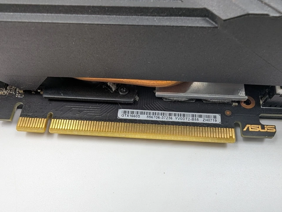 Asus Tuf Gaming GTX1660 Super 6GB GDDR5 - Not Working, For Parts or Repair - Image 4 of 4