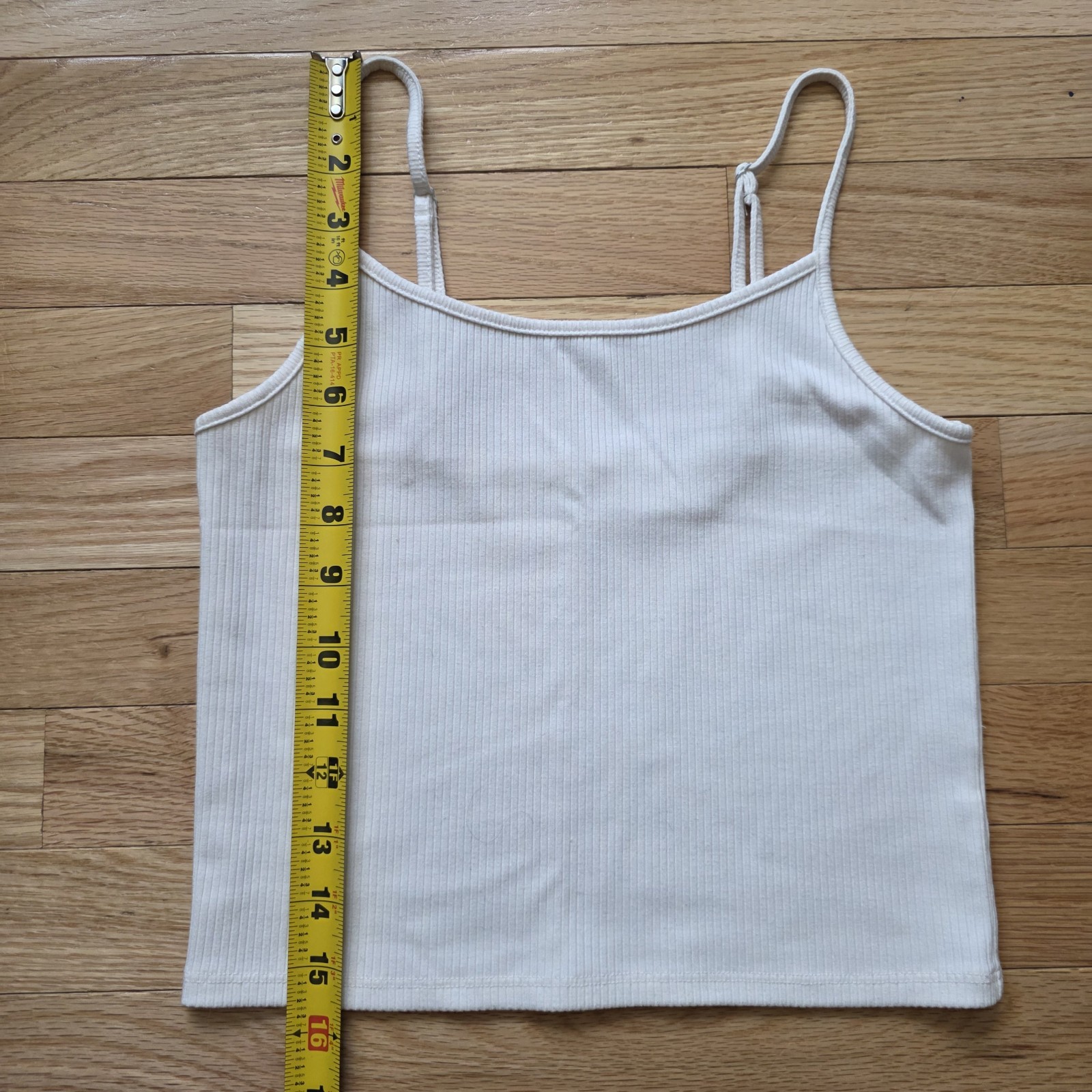 American Eagle Basic Cami Tank Top Ribbed Black W… - image 15