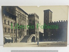 TODI L'umbria illustrata Palazzo dei Priori ora Comunale Cartolina non viaggiata