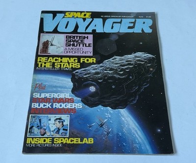 Space Voyager 1984 VTG SCIFI MAGAZINE Supergirl Helen Slater interview Star Wars