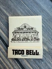 Taco Bell Vintage 1970s-80s Mission Building Slogan Matchbook