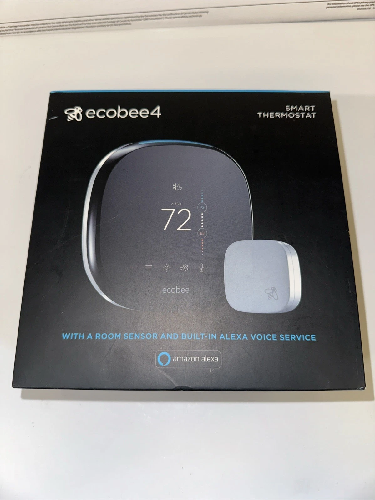 Ecobee 4 Smart Thermostat (EB-STATE4-01) w/ Built-in Alexa
Opens in a new window or tab