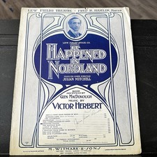 Absynth Frappe from It Happened in Norland Piano Voice Sheet Music 1904