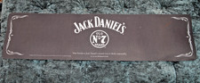 JACK DANIELS OLD No7 RUBBER BACKED MAT BAR RUNNER ~ 800 X 200 mm 31 X 8"