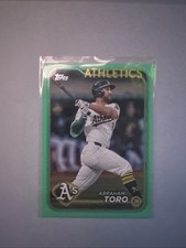 🌊 [FANATICS AQUA #2024 Topps Update #US85 Abraham Toro Aqua