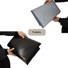 Foldable Dog Potty Tray Balcony Ready with Waterproof Liner for Indoor Living