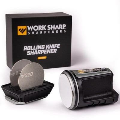 Work Sharp Rolling Knife Sharpener- 4 Sharpening Angles - For All Kitchen Kni...