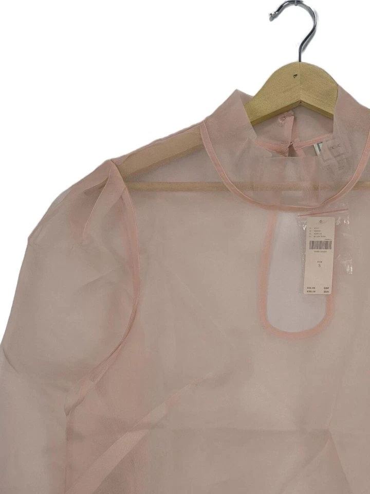 MAEVE Blouse transparente Dames Blouse T EU 36 rose style festif - Photo 3/4