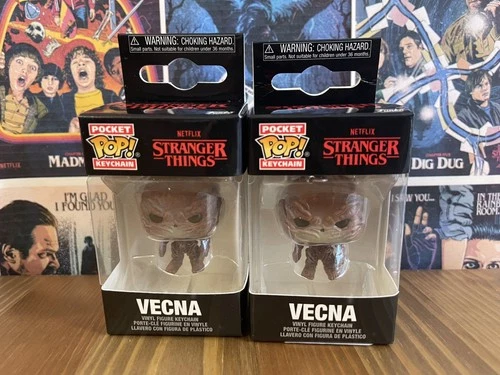 NEW! POP! Pocket Keychain Stranger Things Season 5 Vecna 2.0 Figure Key Chains