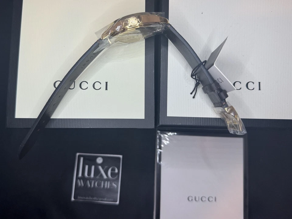 GUCCI G-Timeless YA1264068A Brown Stainless Steel Unisex Watch New in Box - Image 4 of 4