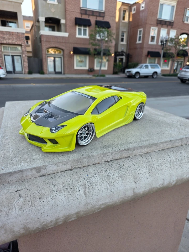 200mm 1/10 Custom Paint HURACAN Body Only - 4Tec-2 RDS DC10 YD2 RMX FZ02 TT02 - Image 2 of 4