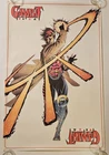 Marvel Comics Gambit Poster 34"x 22" #155 X-Men Vintage 1993