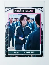 SQUID GAME SI-MI CUSTOM NOVELTY ART CARD WITH BACK PLAYER 380