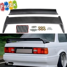 Evo Style Rear Spoiler Wing Trunk Lip Carbon Fiber Look Fit Bmw E30 M3 1984-1992 Evo Style Rear Spoiler Wing Trunk Lip Carbon Fiber Look Fit Bmw E30 M3 1984-1992