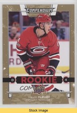 2017-18 Upper Deck Compendium Rookies Gold Haydn Fleury #862 READ d3l