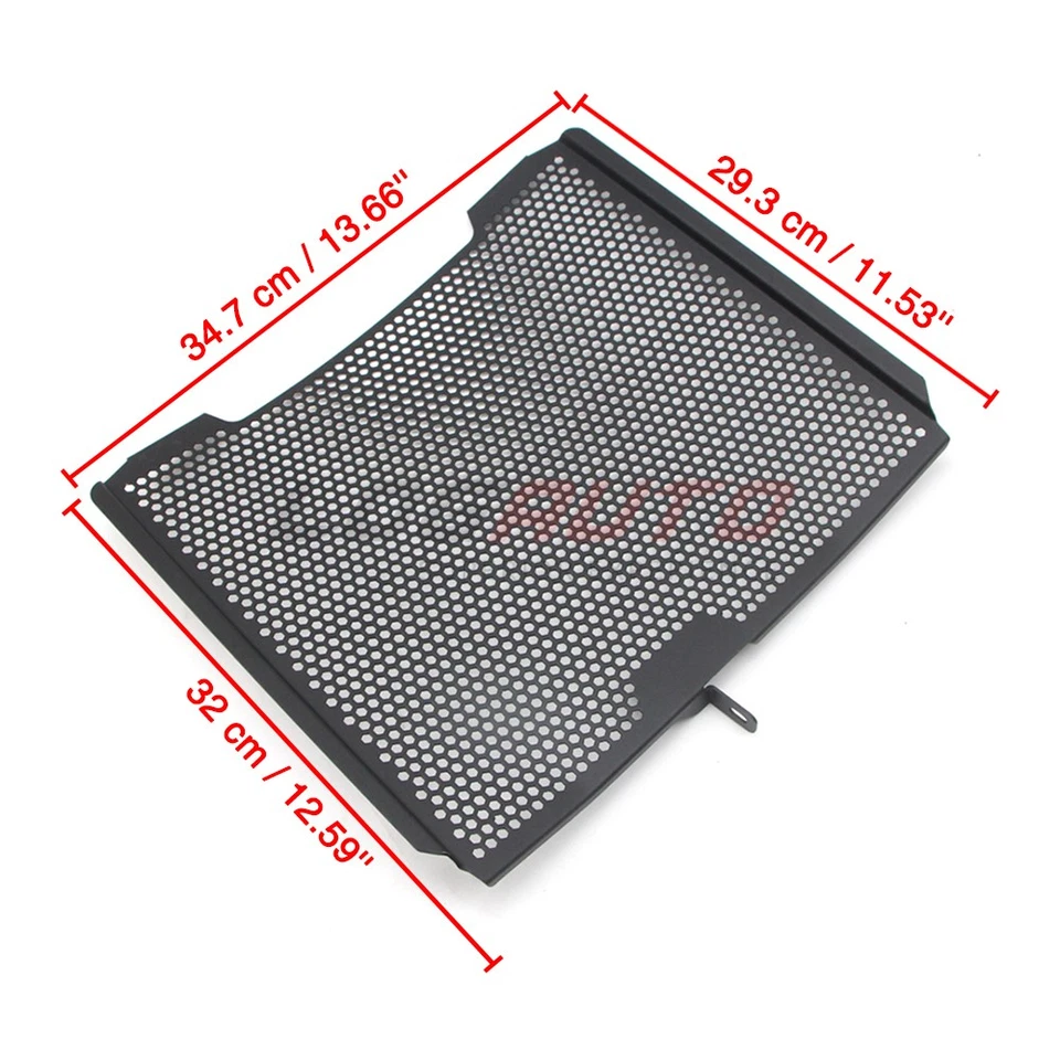 For Kawasaki Ninja ZX-6R 636 2013-18 ZX-6R Radiator Guard Grille Protector Cover - Image 4 of 4