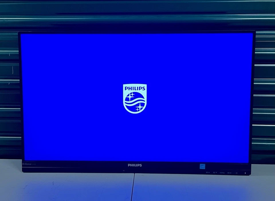 PHILIPS 241B7Q 24" Widescreen Frameless Full HD Monitor Screen NO STAND #X35 - Image 2 of 4